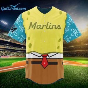 Marlins 2024 SpongeBob SquarePants Day Jersey Giveaway 1