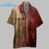 Mens Bloody Im Fine Halloween Print Shirt 3