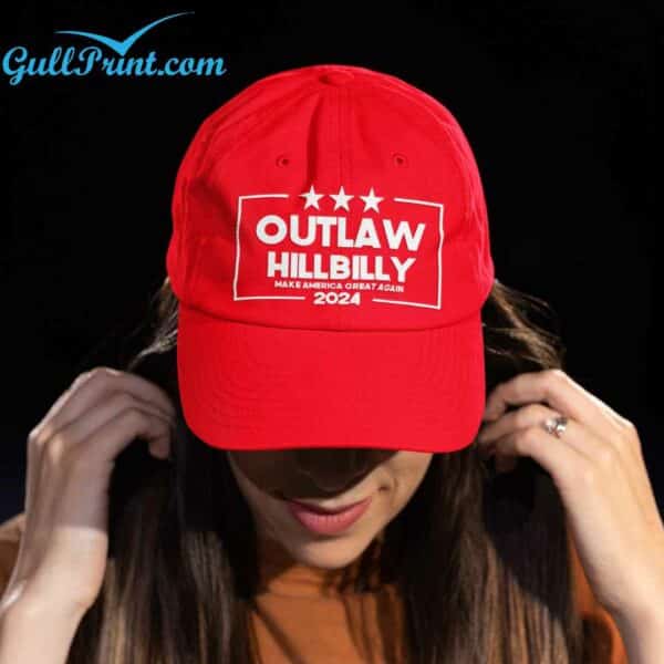 Outlaw Hillbilly Make America Great Again Hat 3