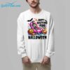 Skeleton Just Waiting For Halloween Shirt 5