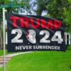 Trump 2024 Never Surrender Flag 2