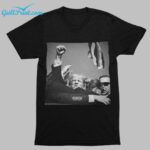 Trump Bloodied after Shots Fired at rally 2024 Shirt