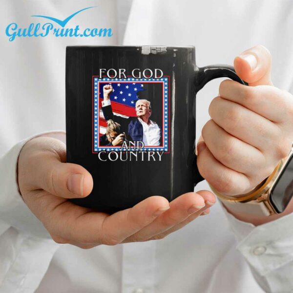 Trump For God and Country Mug 1