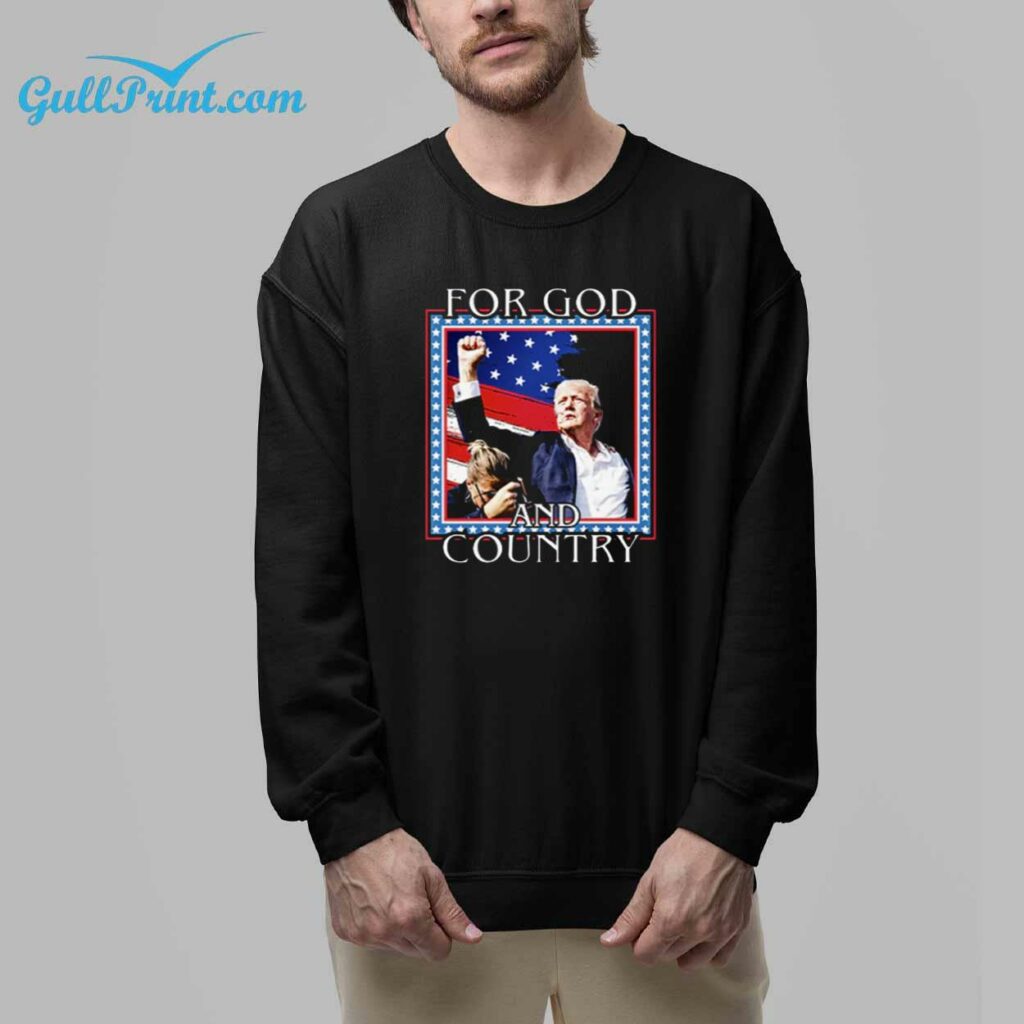 Trump For God and Country Shirt 8