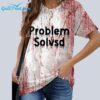 Unisex Halloween Problem Solvsd Bloody Stains Shirt 4