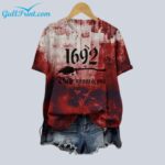 Unisex 1692 They Missed One Salem Witch Printed Shirt