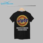 Vote Removes Stubborn Orange Stains Shirt