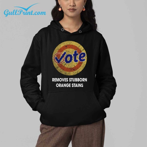 Vote Removes Stubborn Orange Stains Shirt 4