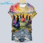 Women's Midsummer Witches Gather Halloween Shirt