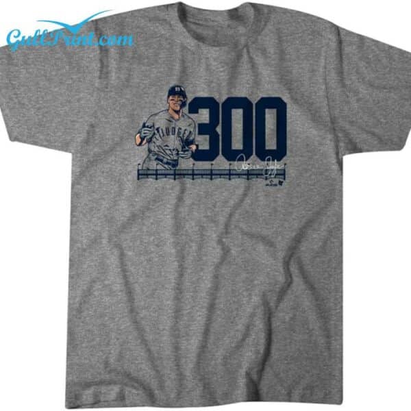 Aaron Judge 300 homers t shirt 2