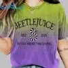 Beetlejuice Halloween Horror Movie 2024 Inspired Gradient T Shirt 4