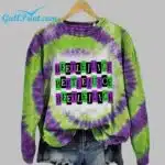Beetlejuice Halloween Horror Movie Contrast Color Raglan Sweatshirt