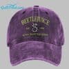 Beetlejuice Vintage 1988 Halloween Horror Movie Inspired Washed Cap 3