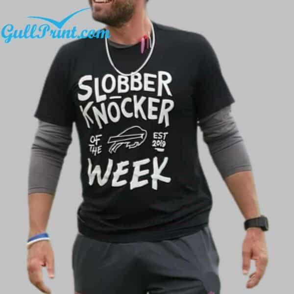 Bills Bobby Babich Slobber Knocker Of The Week Shirt 1