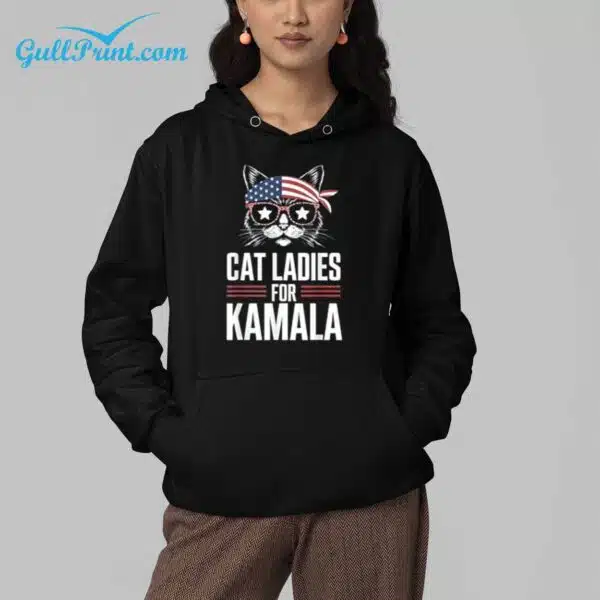 Cat Ladies For Kamala Shirt 4