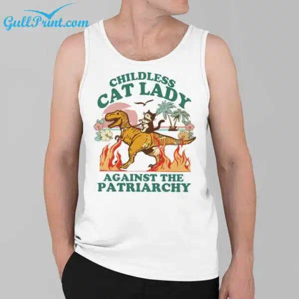 Childless Cat Lady Against The Patriarchy Shirt 3