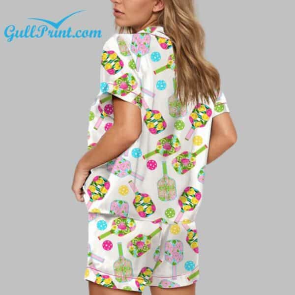 Colorful Pickleball Pajama Set 2