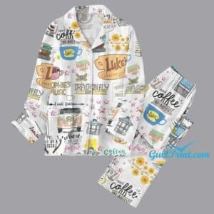 Gilmore Girls Lukes Coffee Pajamas Set 1