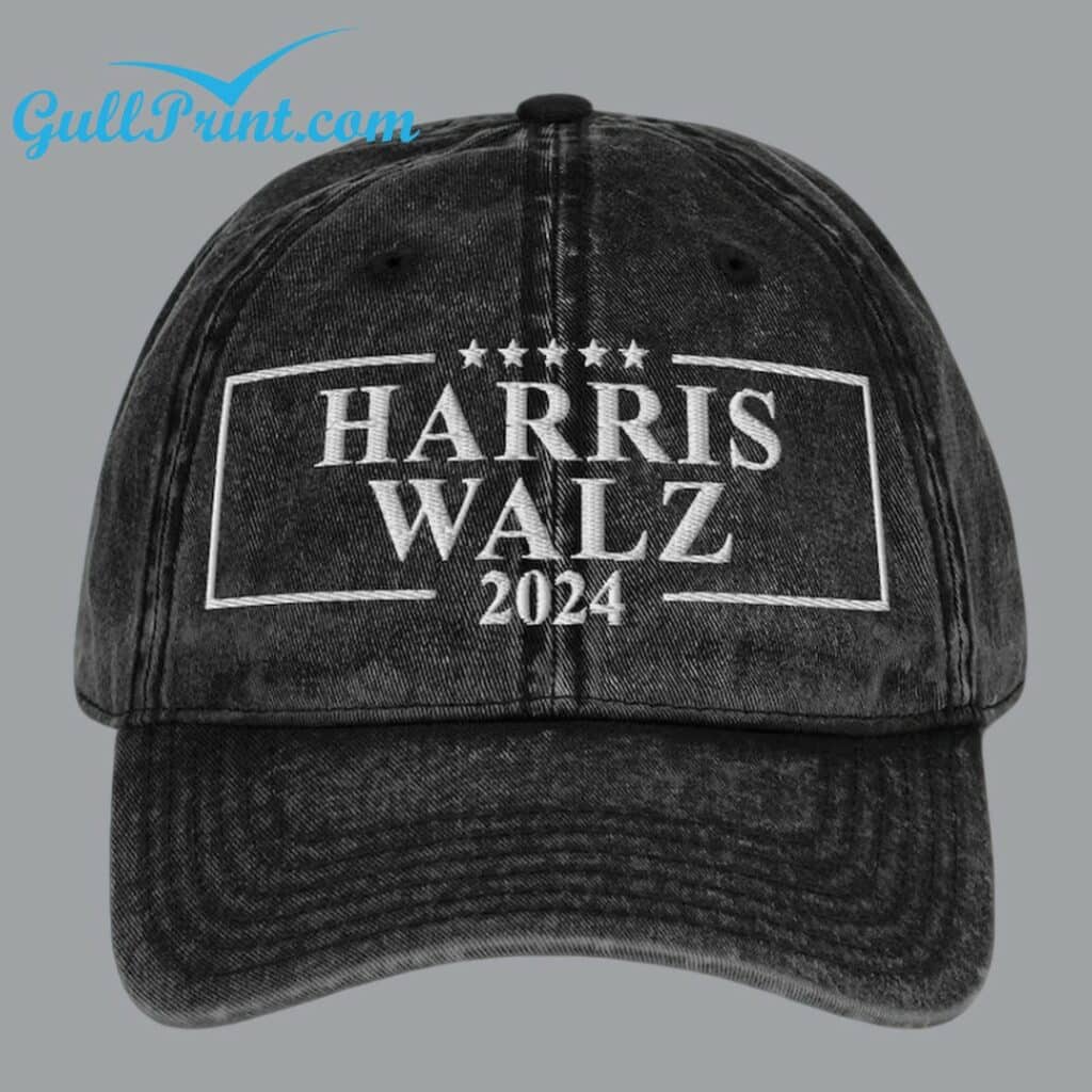 Harris Walz 2024 Vintage Hat 2