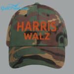 Harris Walz Camo Dad Hat