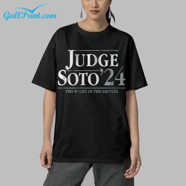 Judge Soto 24 Two Walks Or Two Gappers Shirt 5