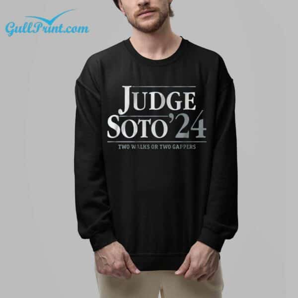 Judge Soto 24 Two Walks Or Two Gappers Shirt 6