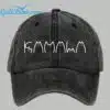 Kamala Cat Print Baseball Hat 2