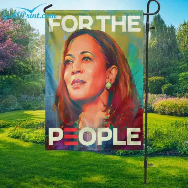 Kamala Harris For The People Flag 2