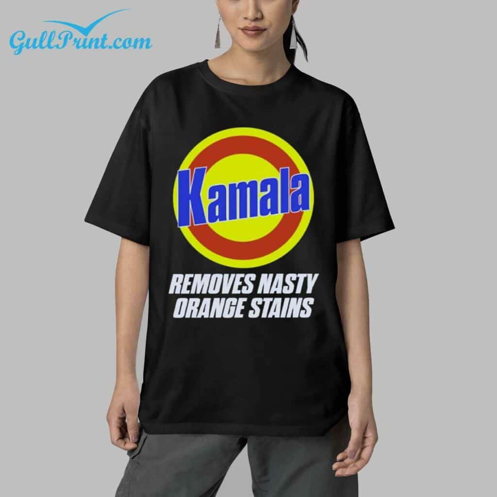 Kamala Removes Nasty Orange Stains Shirt 5