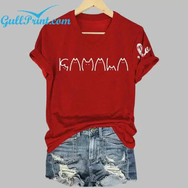 La kamala Printed Short Sleeved T Shirt 1