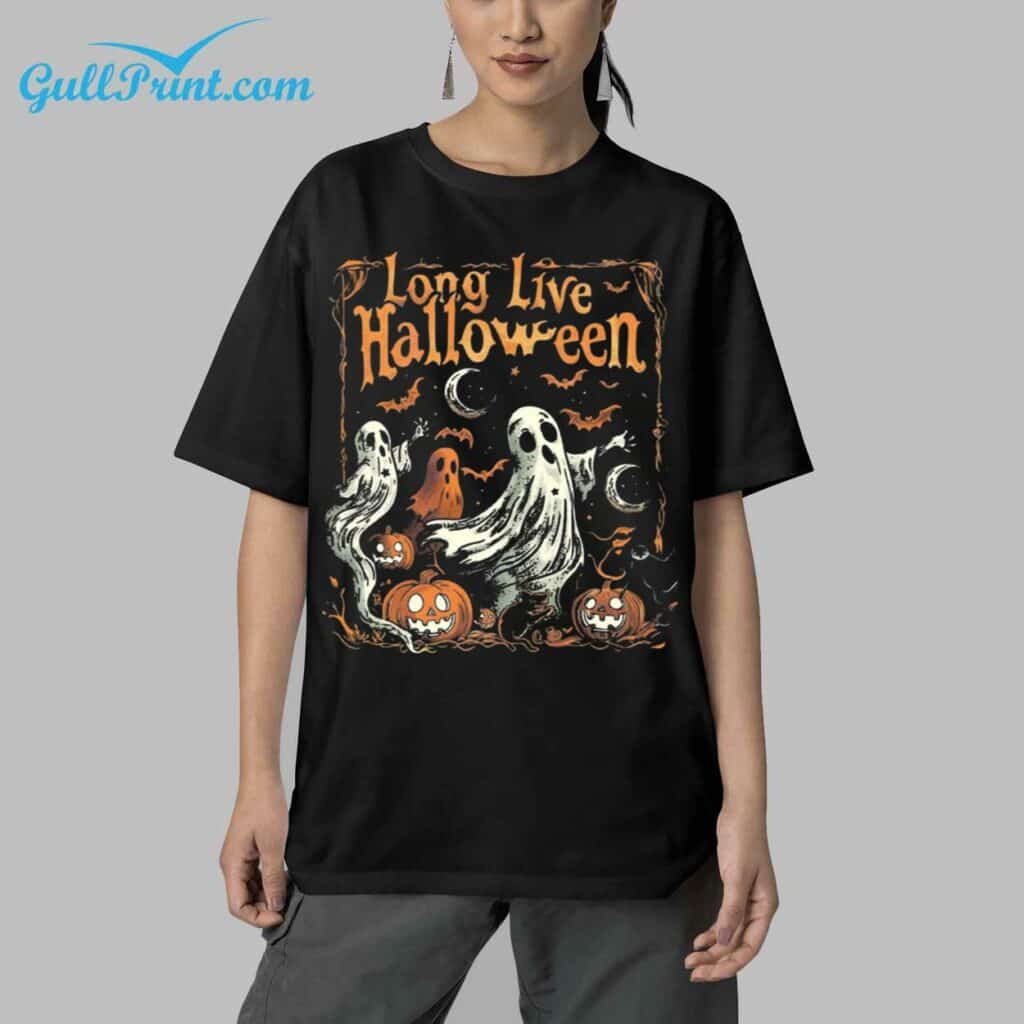 Long Live Halloween Crew Neck T shirt 5