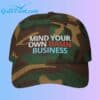 Mind Your Own Damn Business Print Hat 2