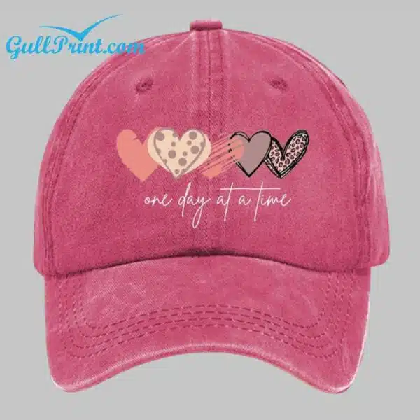 One Day At A Time Casual Baseball Cap 1