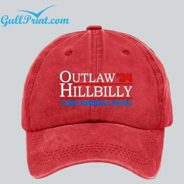 Outlaw 24 Hillbilly Take America Back Hat 3