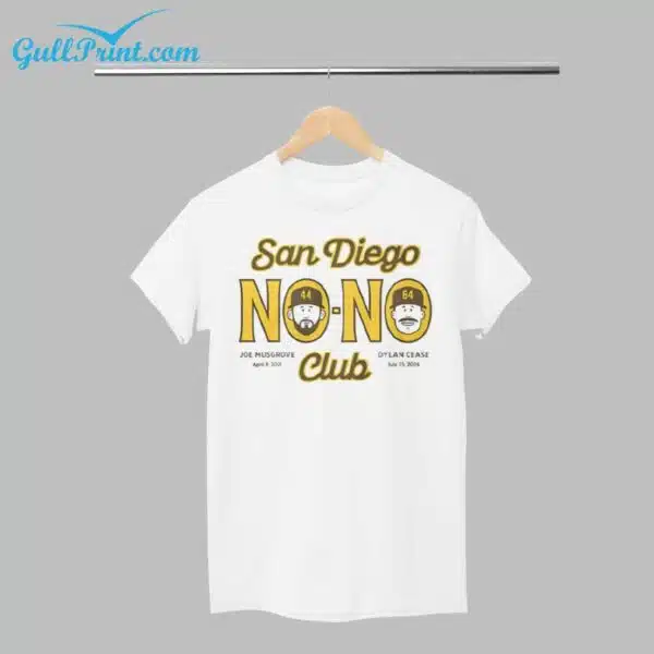 San Diego No No Club Joe Musgrove Dylan Cease Shirt 1