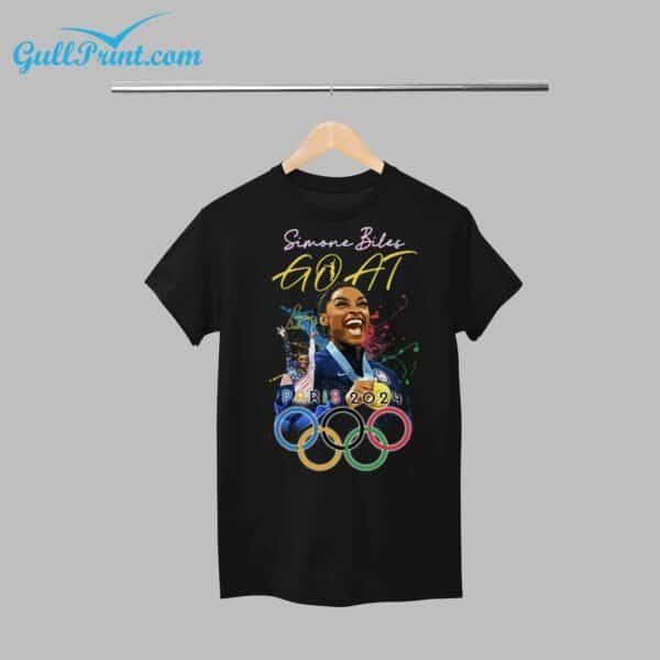 Simone Biles Goat Paris 2024 Shirt 1