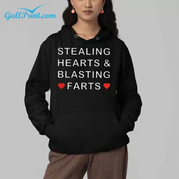 Stealing Hearts and Blasting Farts Shirt 4