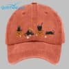 Unisex Autumn Leaves Cat Pumpkin Hat 2