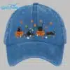 Unisex Autumn Leaves Cat Pumpkin Hat 3