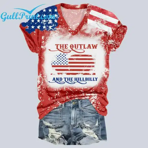 Unisex The Outlaw and The Hillbilly Shirt 1