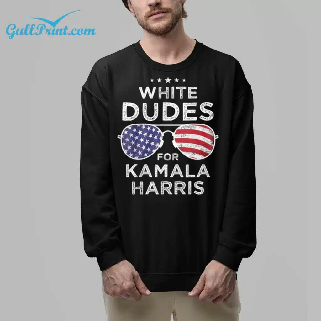 White Dudes For Kamala Harris Shirt 6