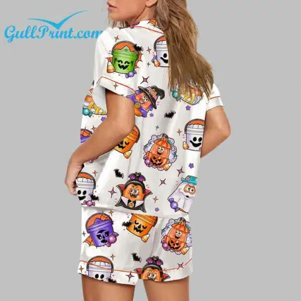 Womens 90s Nostalgic Halloween Nugs Pajama Set 1