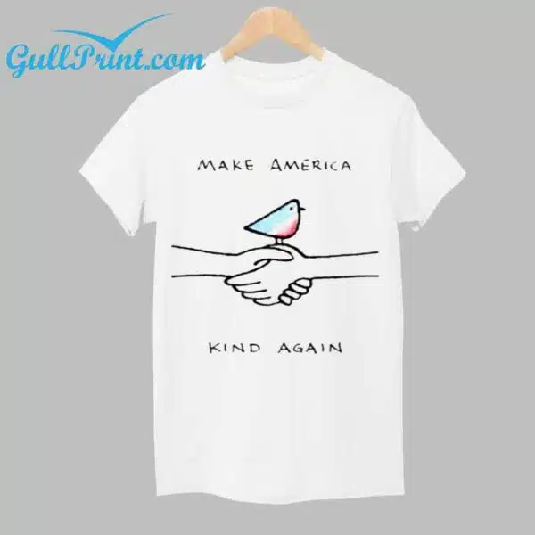 Womens Make America Kind Again Print T Shirt 1