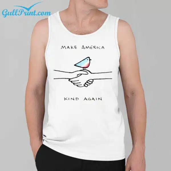 Womens Make America Kind Again Print T Shirt 3