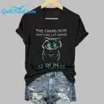 Women's The Chains On My Mood Swing Just Snapped Print T-Shirt