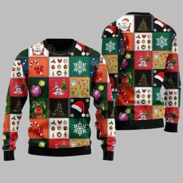 A Christmas Scene Ugly Christmas Sweater 1