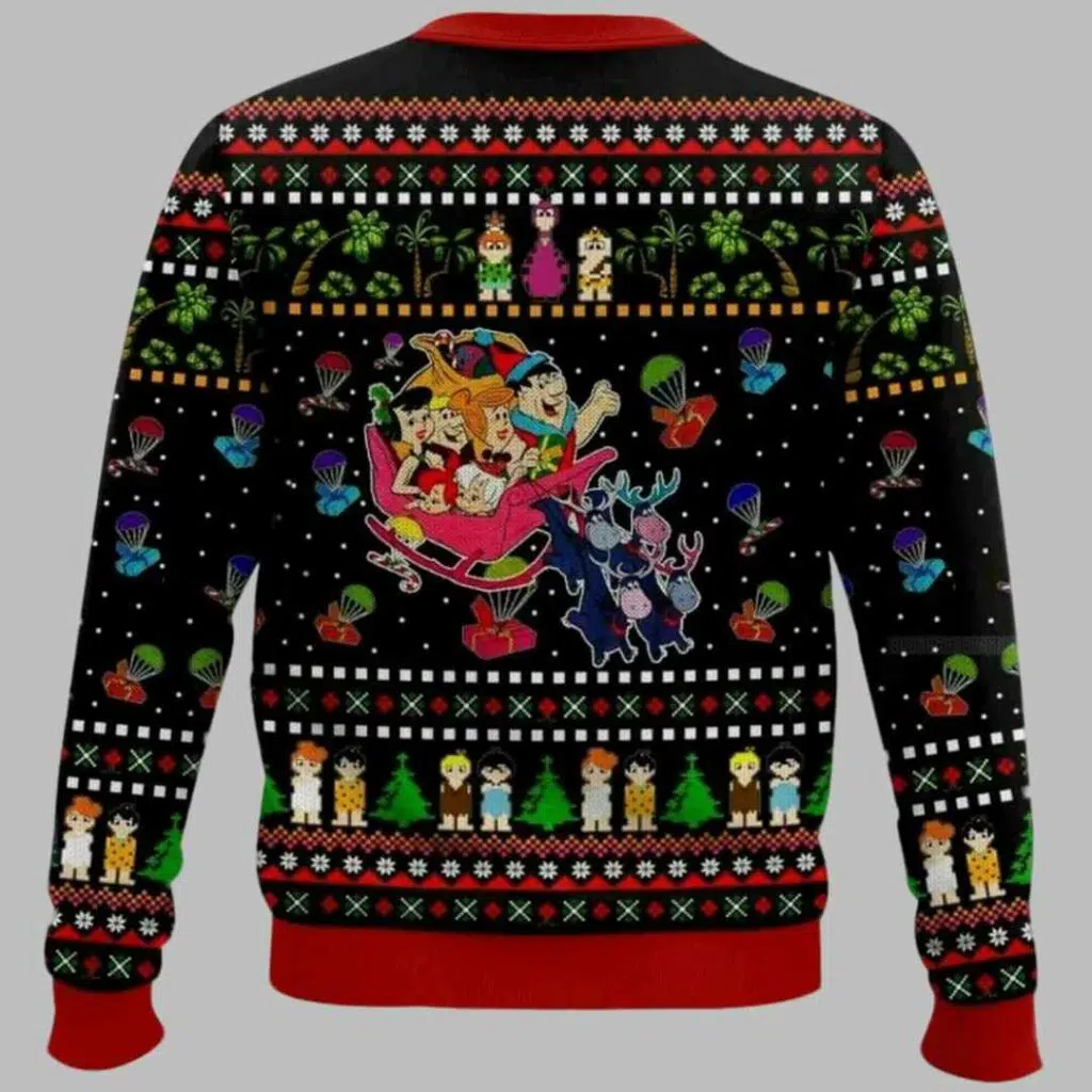 A Flintstones Christmas The Flintstones Ugly Christmas Sweater 2