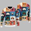 Adorable Dogs And Puppies Ugly Christmas Sweater 1