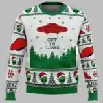 Alien Get In Loser Ugly Christmas Sweater