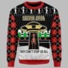 Alien Storm Area They Can't Stop Us All Ugly Christmas Sweater 1